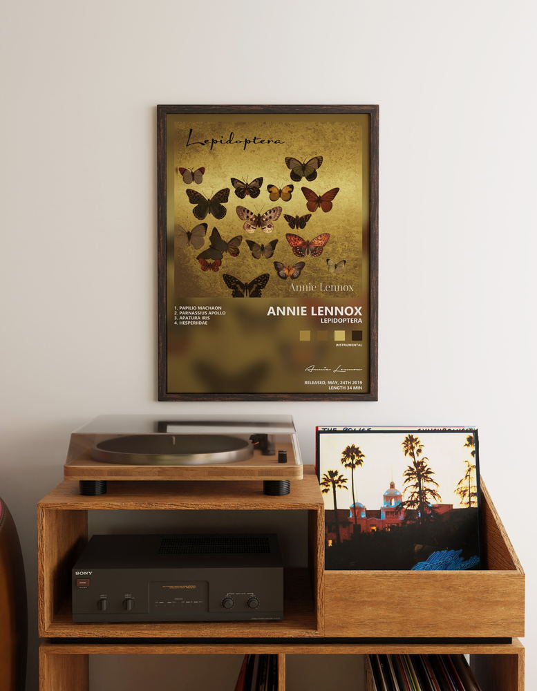 Music poster: Annie Lennox - Lepidoptera