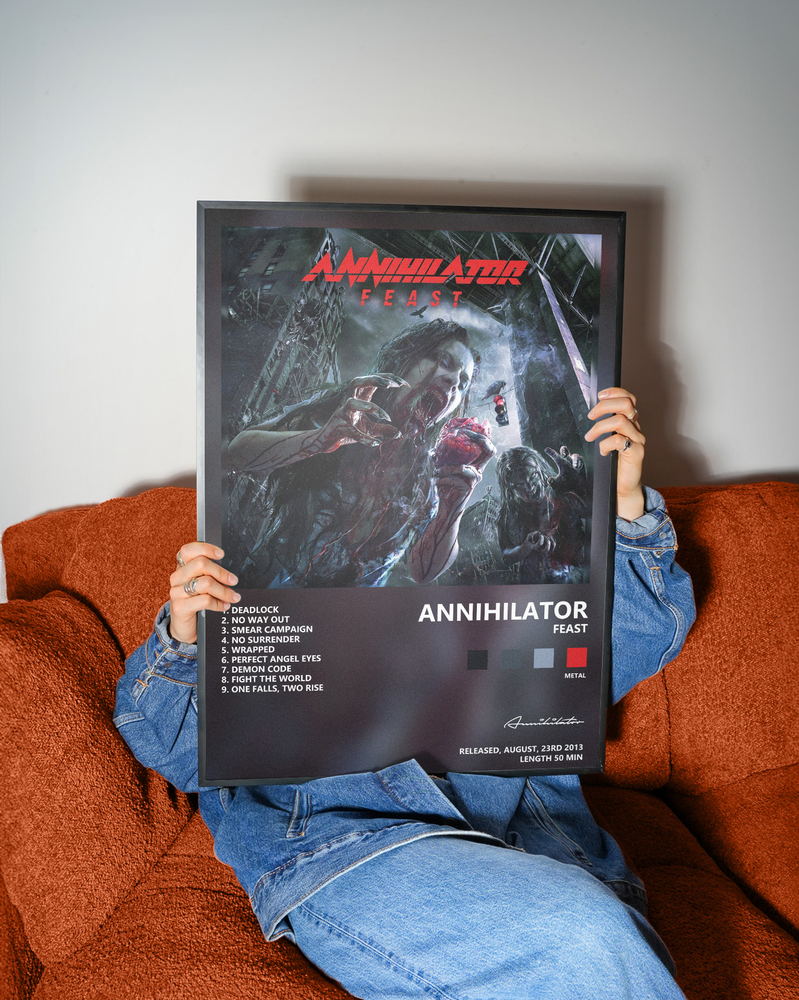 Music poster: Annihilator - Feast