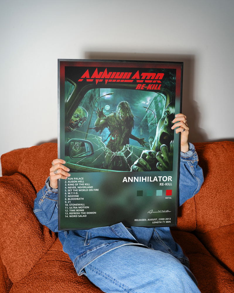 Music poster: Annihilator - Re-Kill