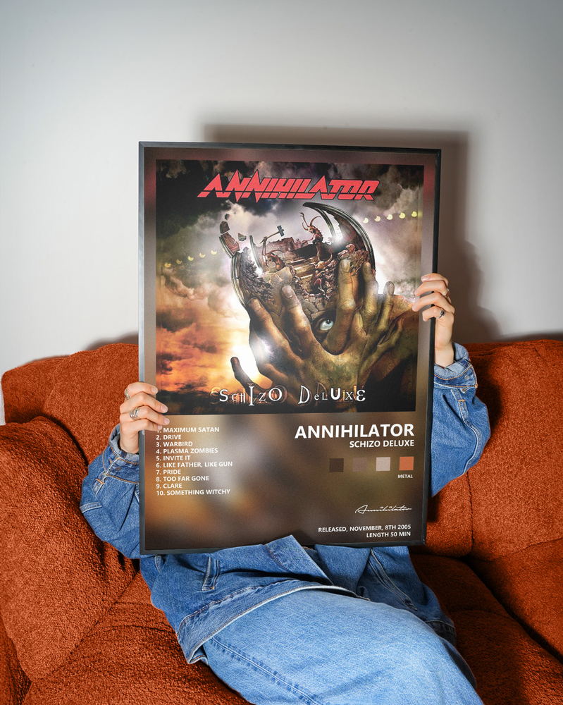 Music poster: Annihilator - Schizo Deluxe