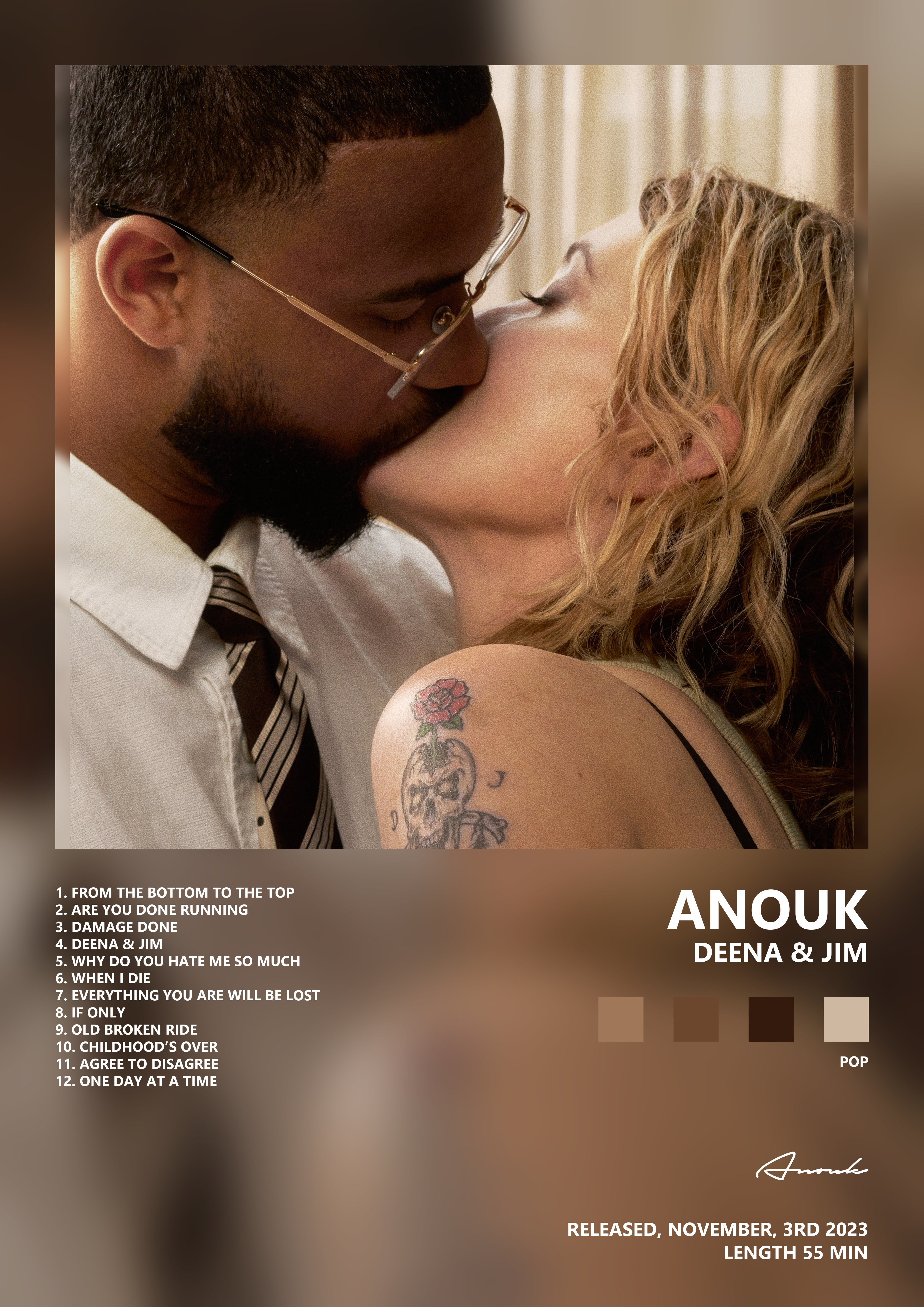Music poster: Anouk - Deena Jim