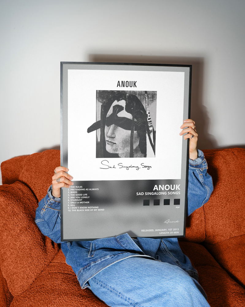 Music poster: Anouk - Sad Singalong Songs