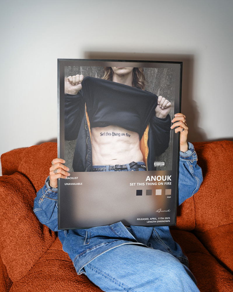 Music poster: Anouk - Set This Thing On Fire