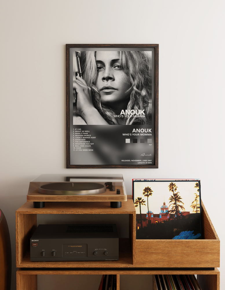 Music poster: Anouk - Whos Your Momma