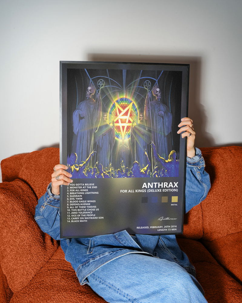Music poster: Anthrax - For All Kings Deluxe Edition