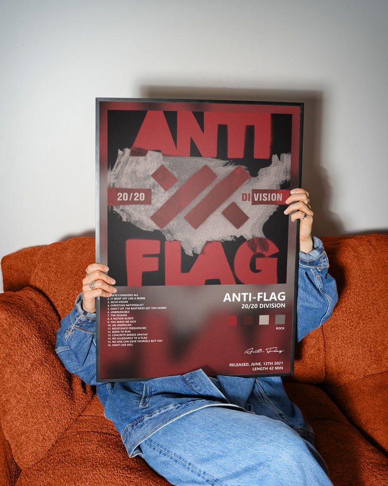 Music poster: Anti-Flag - 2020 Division