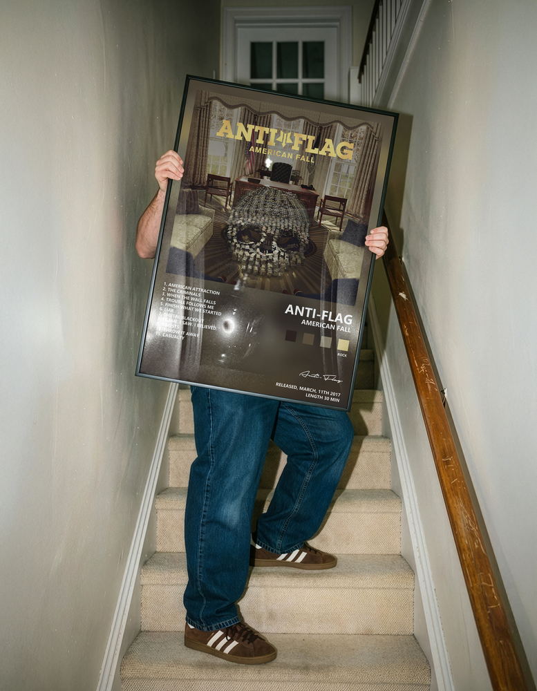 Music poster: Anti-Flag - American Fall