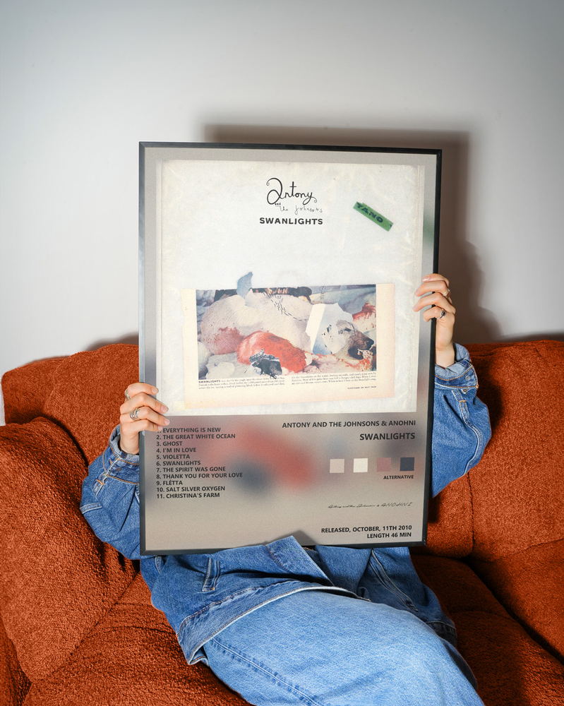 Music poster: Antony and the Johnsons ANOHNI - Swanlights