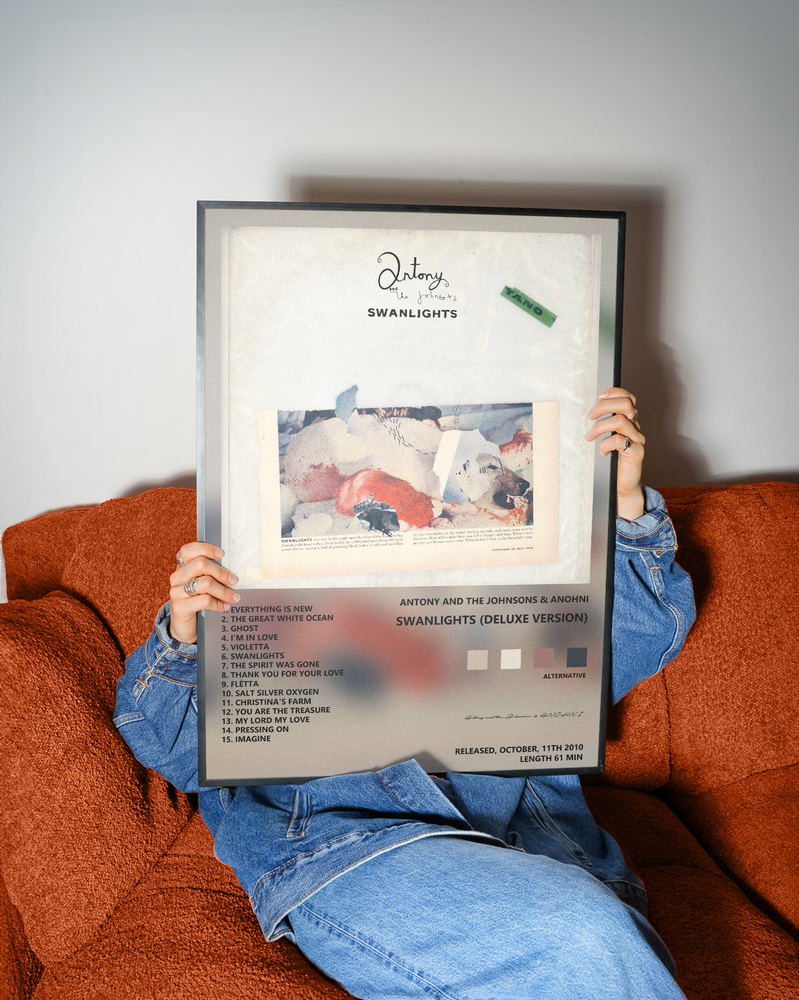 Music poster: Antony and the Johnsons ANOHNI - Swanlights Deluxe Version