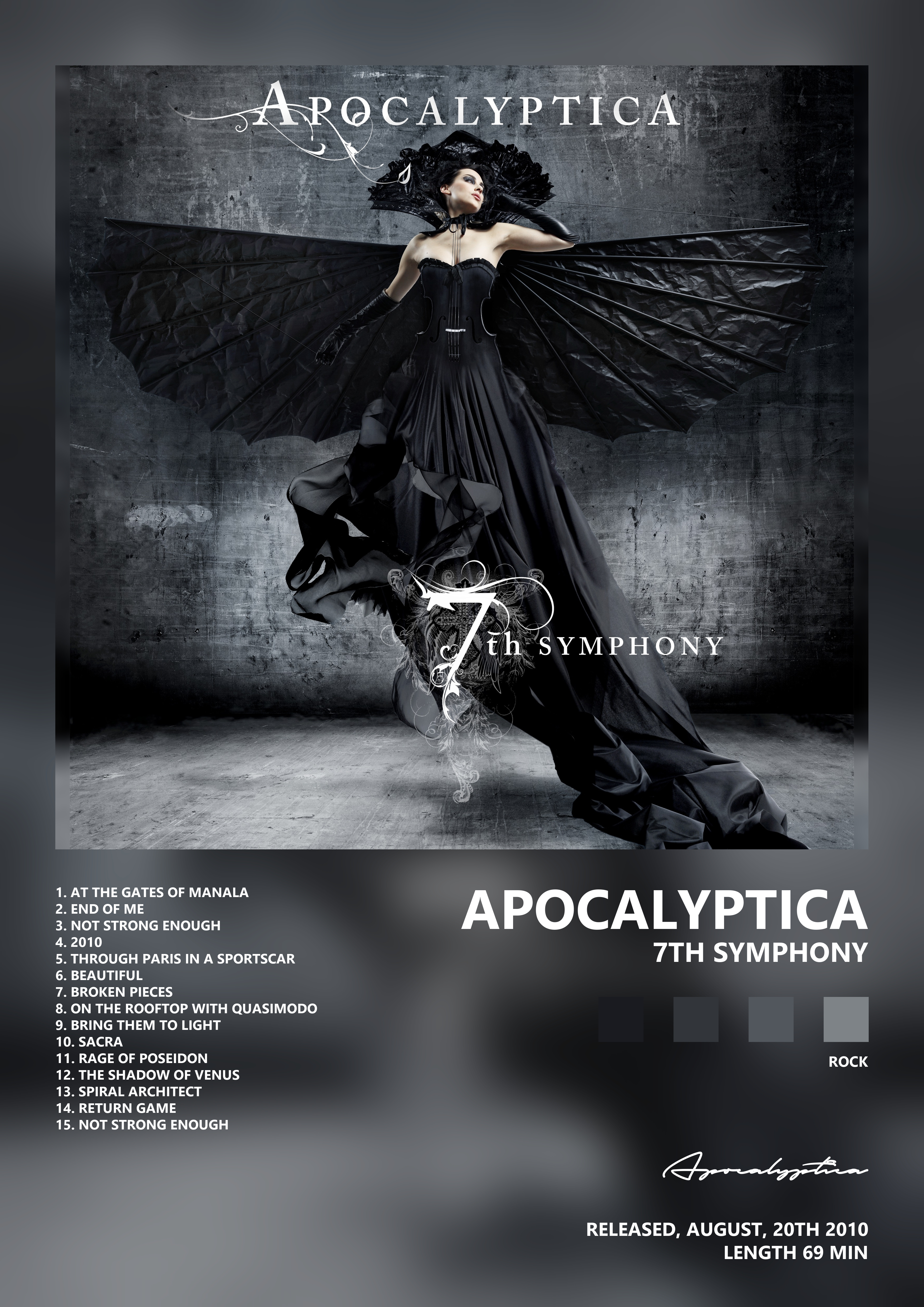 Music poster: Apocalyptica - 7th Symphony
