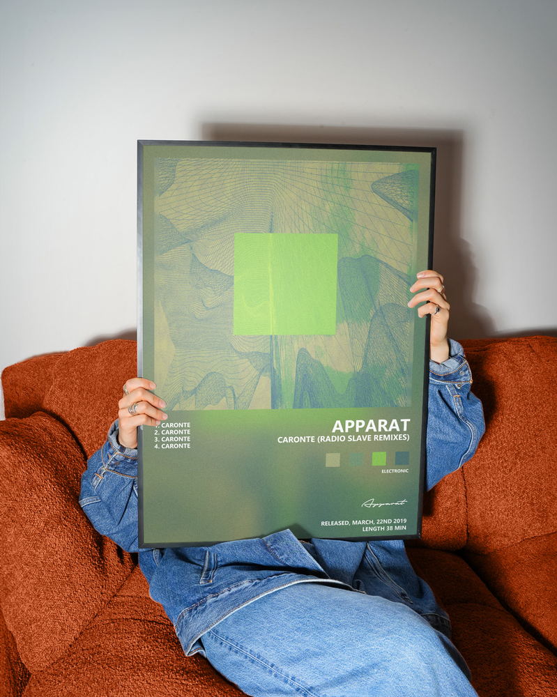 Music poster: Apparat - CARONTE Radio Slave Remixes