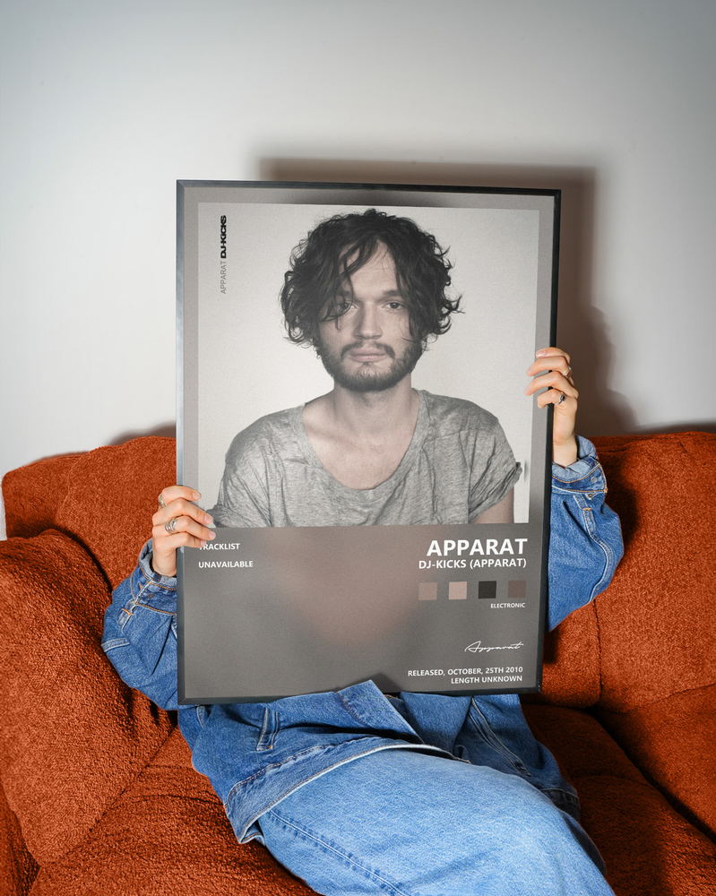 Music poster: Apparat - DJ-Kicks Apparat