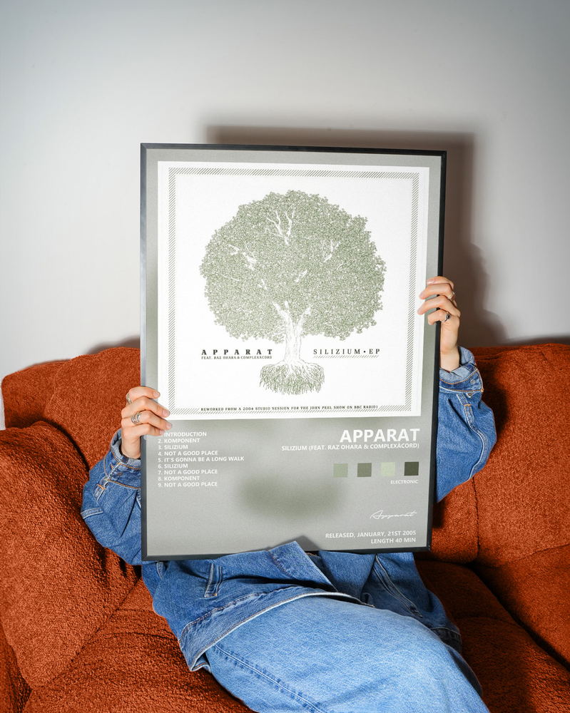 Music poster: Apparat - Silizium feat Raz Ohara Complexàcord