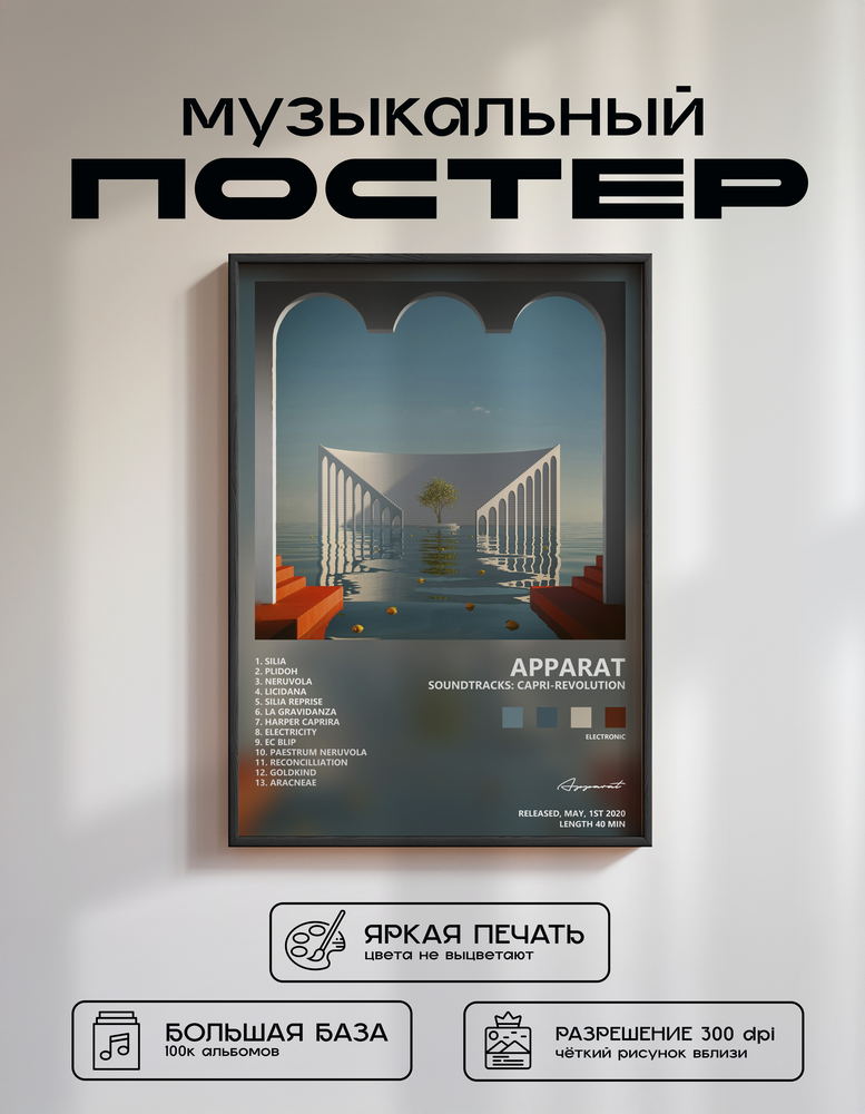 Music poster: Apparat - Soundtracks Capri-Revolution
