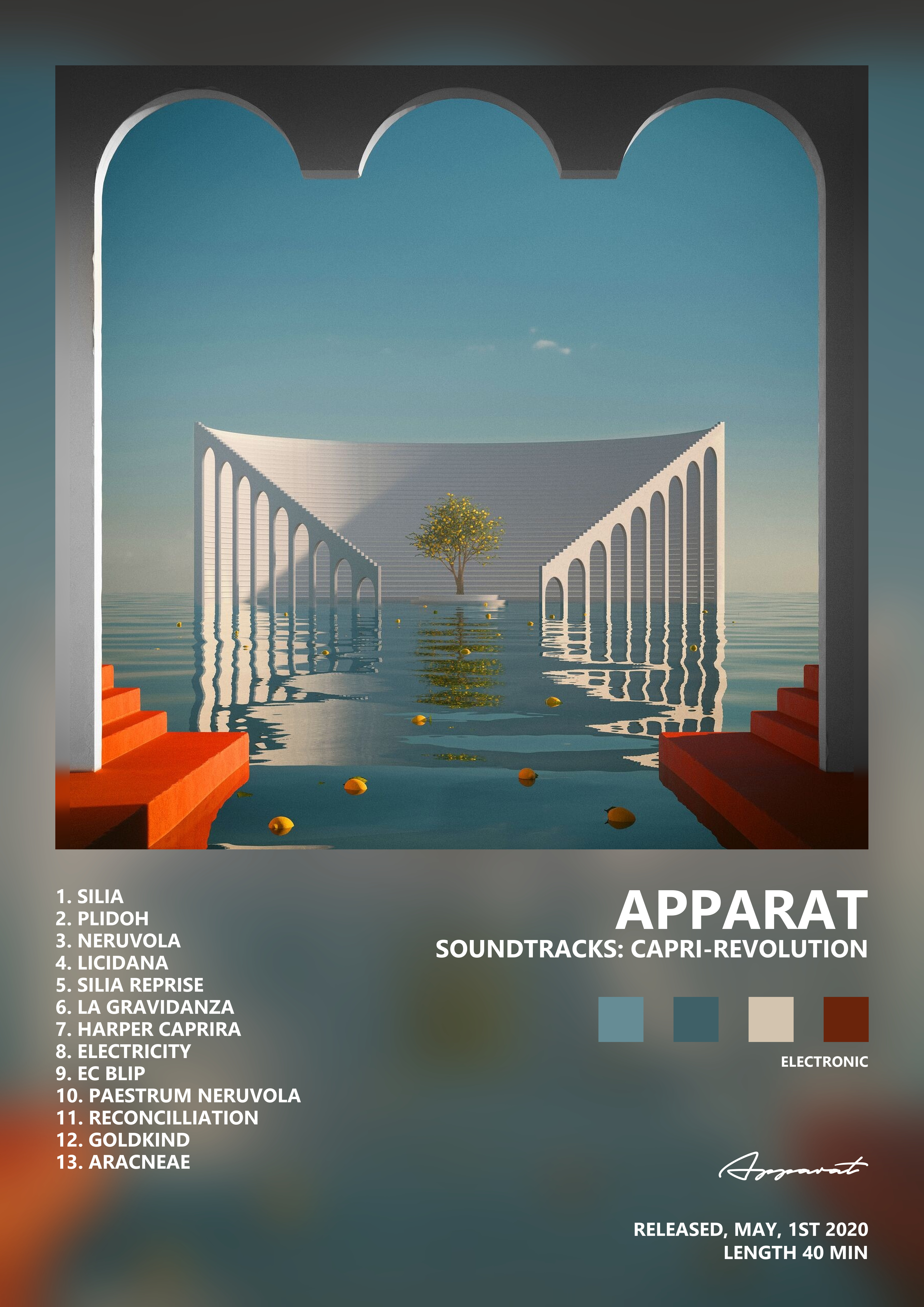 Music poster: Apparat - Soundtracks Capri-Revolution