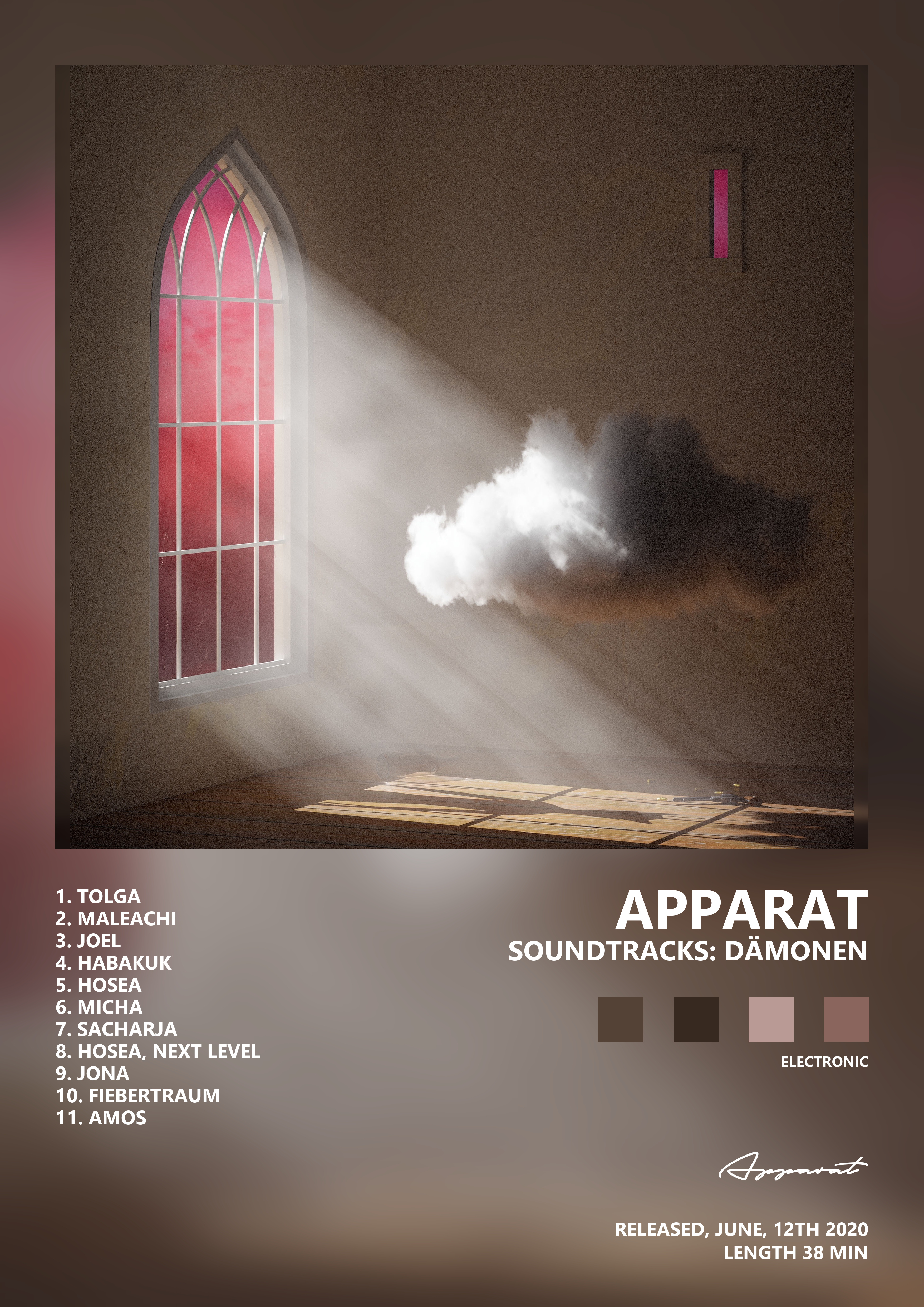 Music poster: Apparat - Soundtracks Dämonen