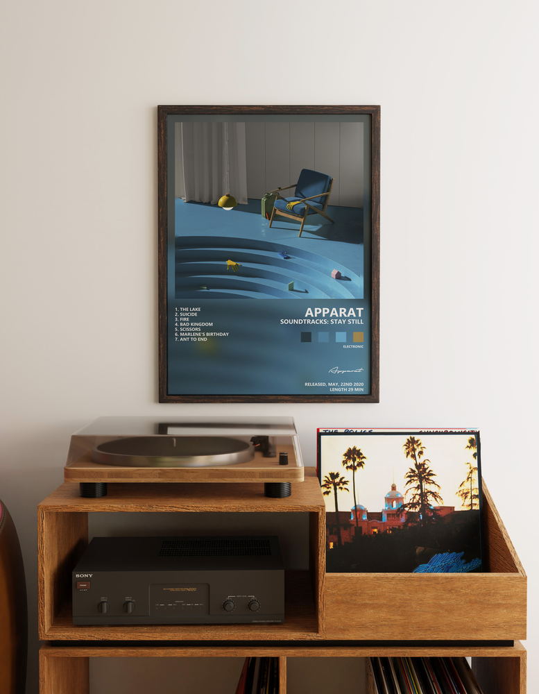 Music poster: Apparat - Soundtracks Stay Still