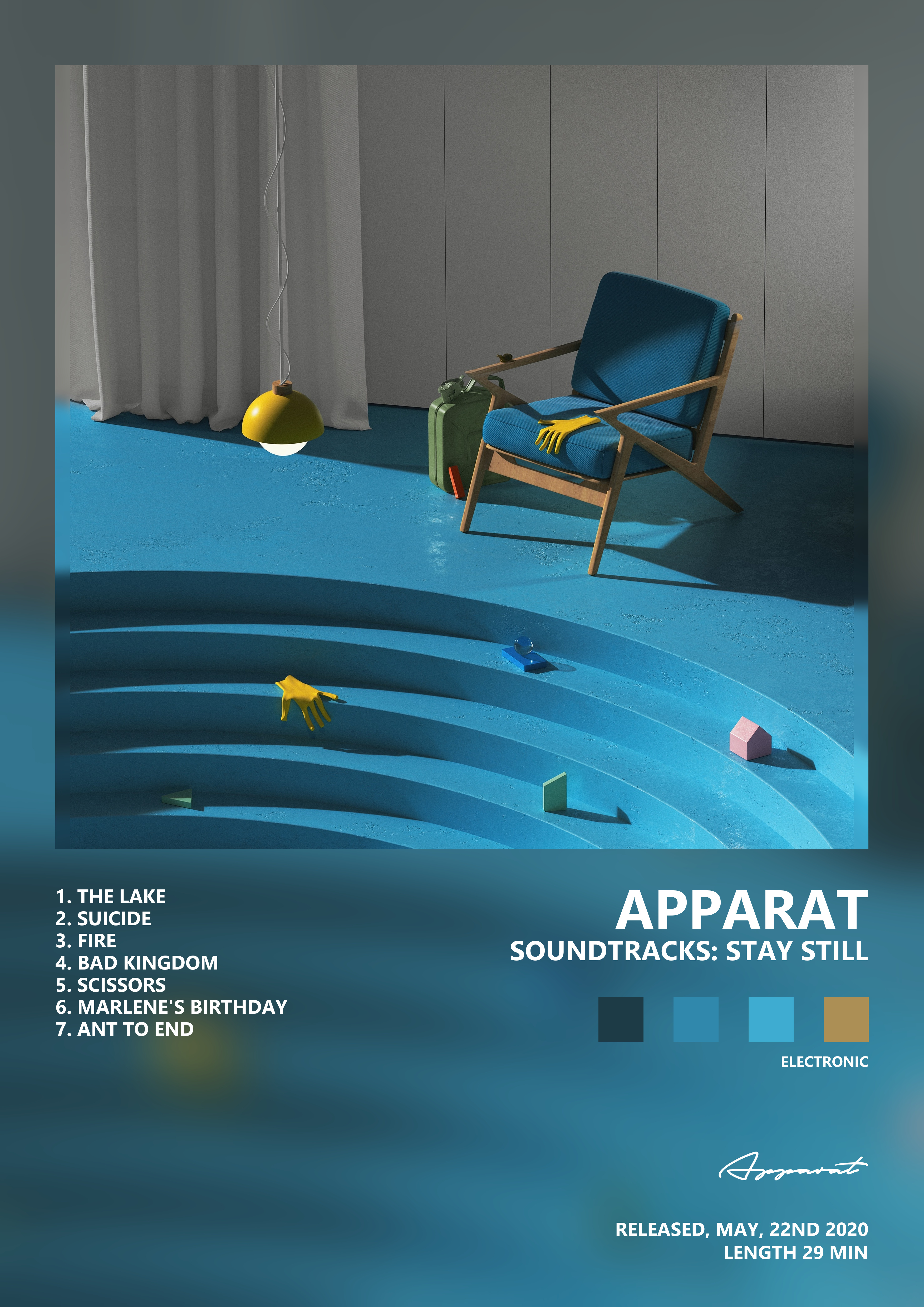 Music poster: Apparat - Soundtracks Stay Still
