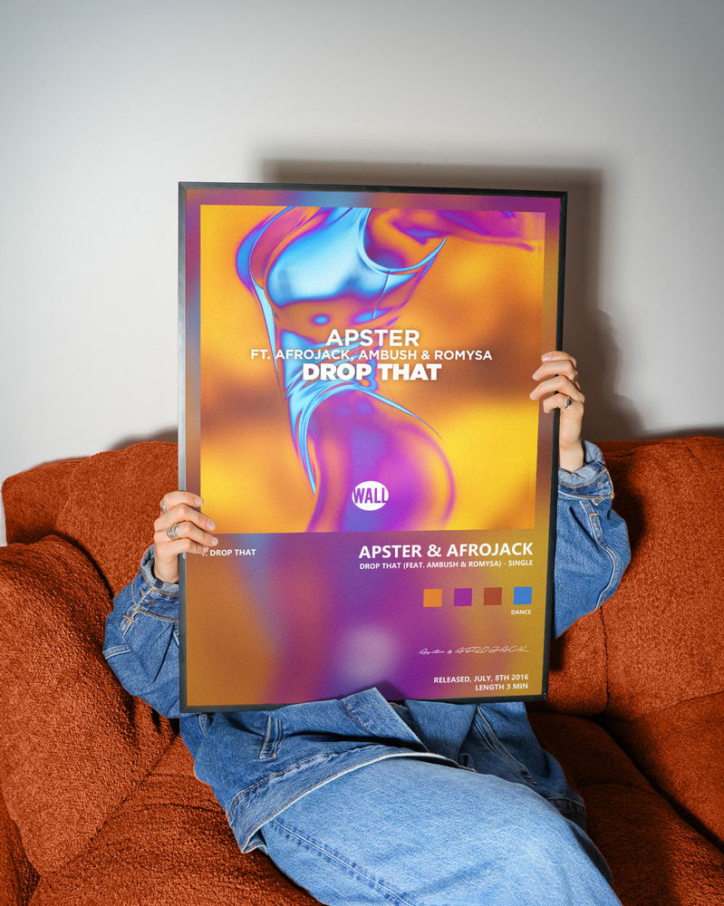 Music poster: Apster AFROJACK - Drop That feat Ambush Romysa - Single