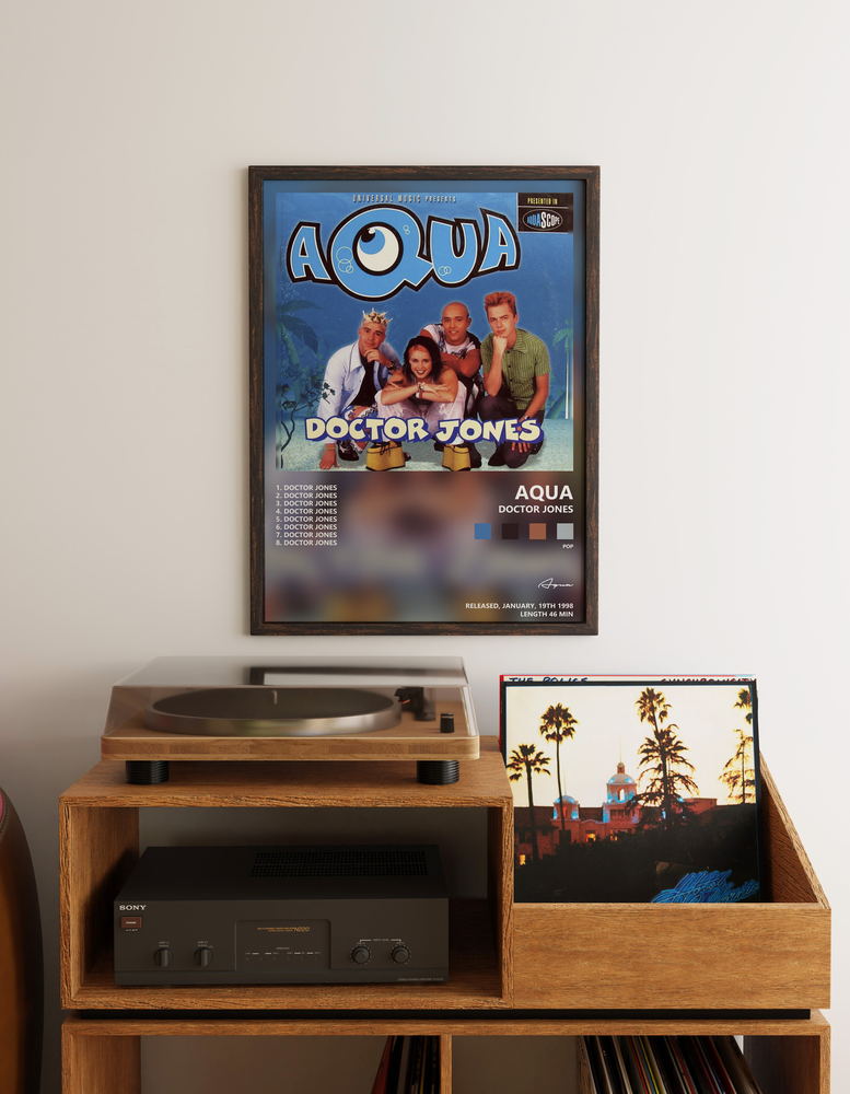 Music poster: Aqua - Doctor Jones
