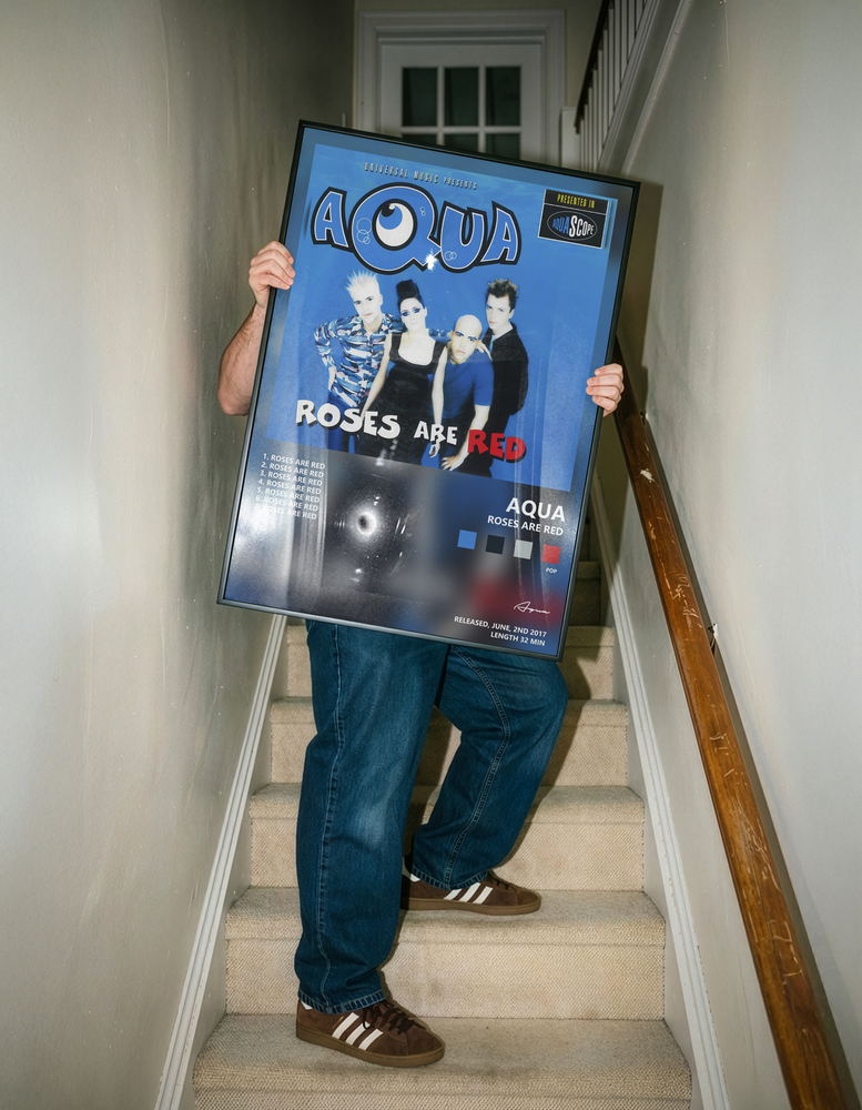 Music poster: Aqua - Roses Are Red