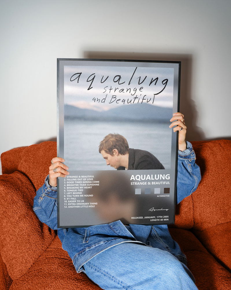 Music poster: Aqualung - Strange Beautiful