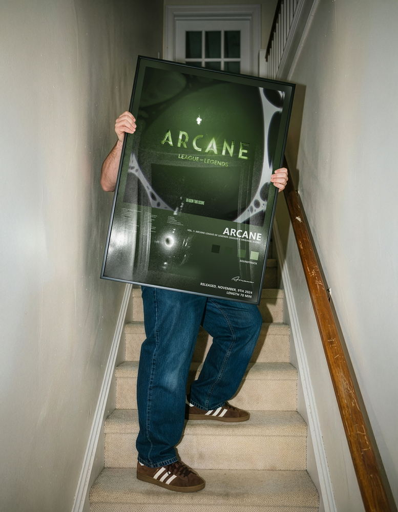 Music poster: Arcane - Vol 1 Arcane League of Legends Season 2 Original Score