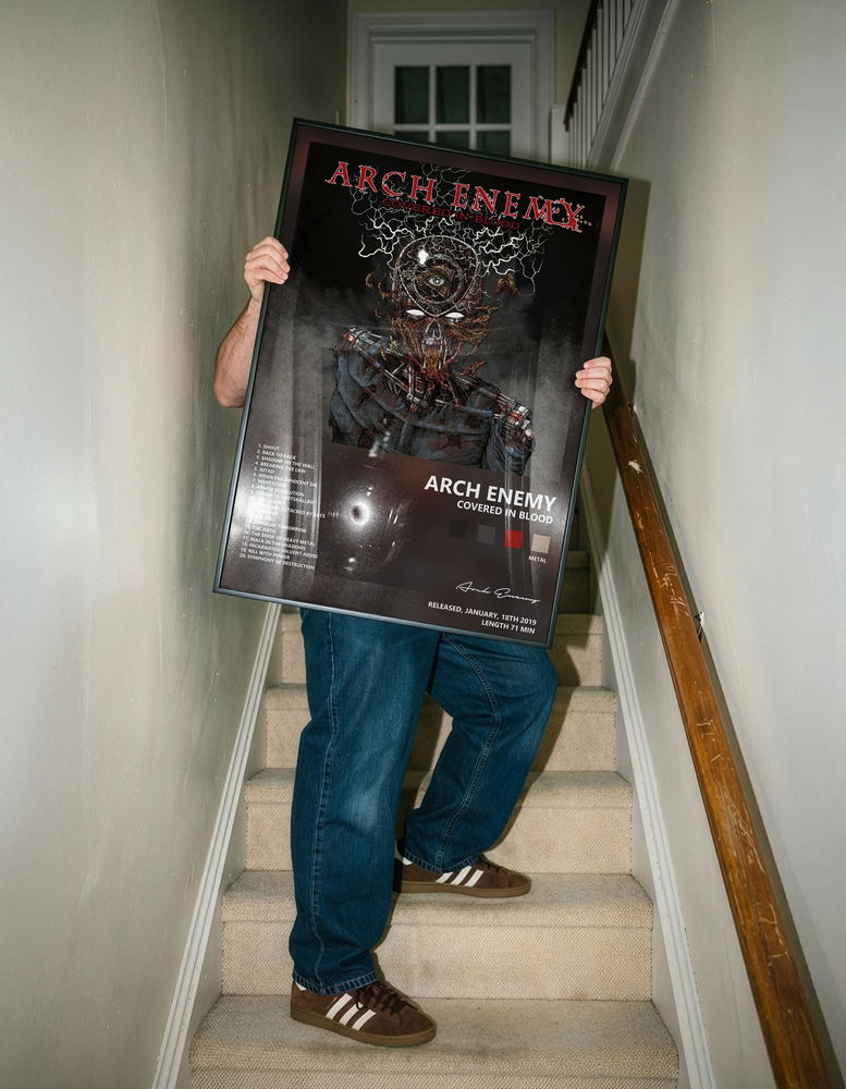 Music poster: Arch Enemy - Covered In Blood