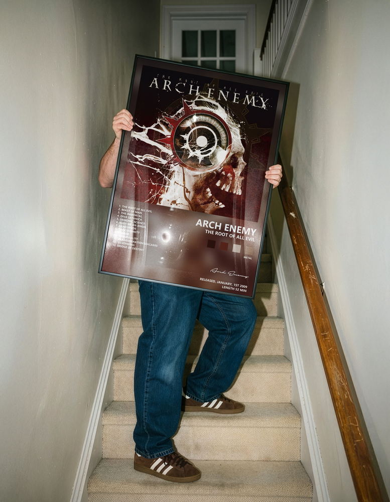 Music poster: Arch Enemy - The Root of All Evil
