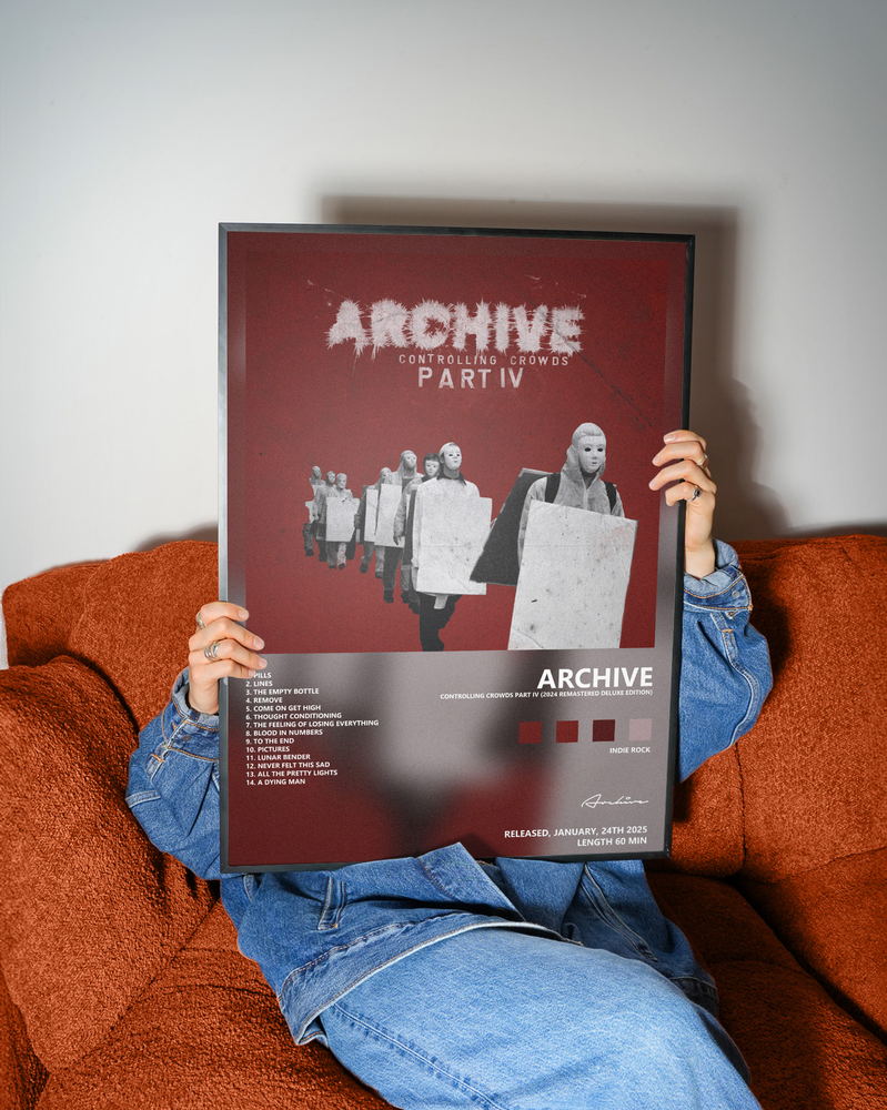 Music poster: Archive - Controlling Crowds Part IV 2024 Remastered Deluxe Edition