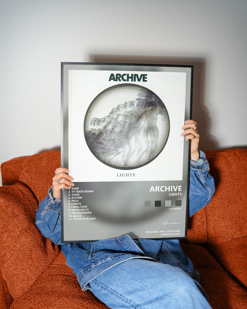 Music poster: Archive - Lights