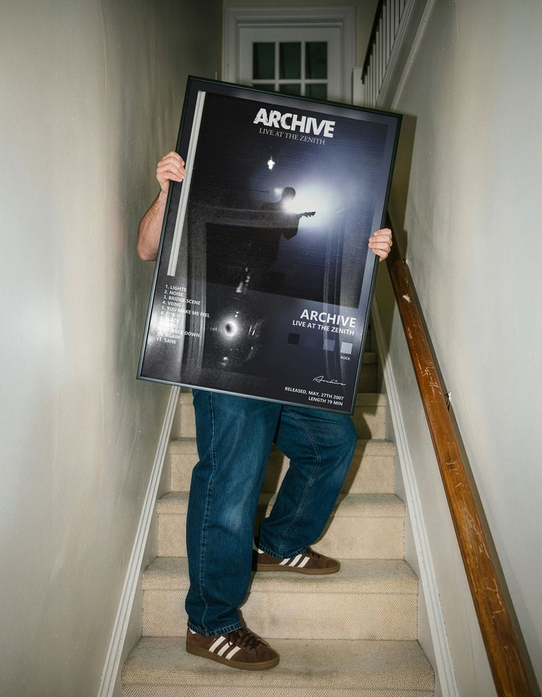 Music poster: Archive - Live At the Zenith