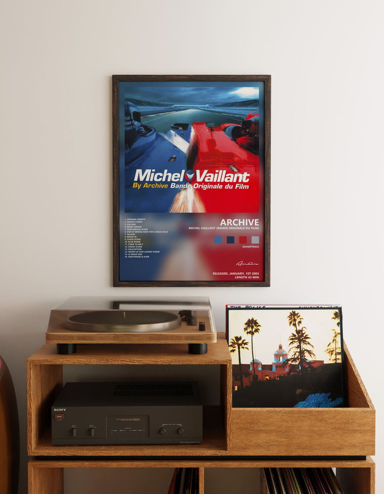 Music poster: Archive - Michel Vaillant Bande originale du film