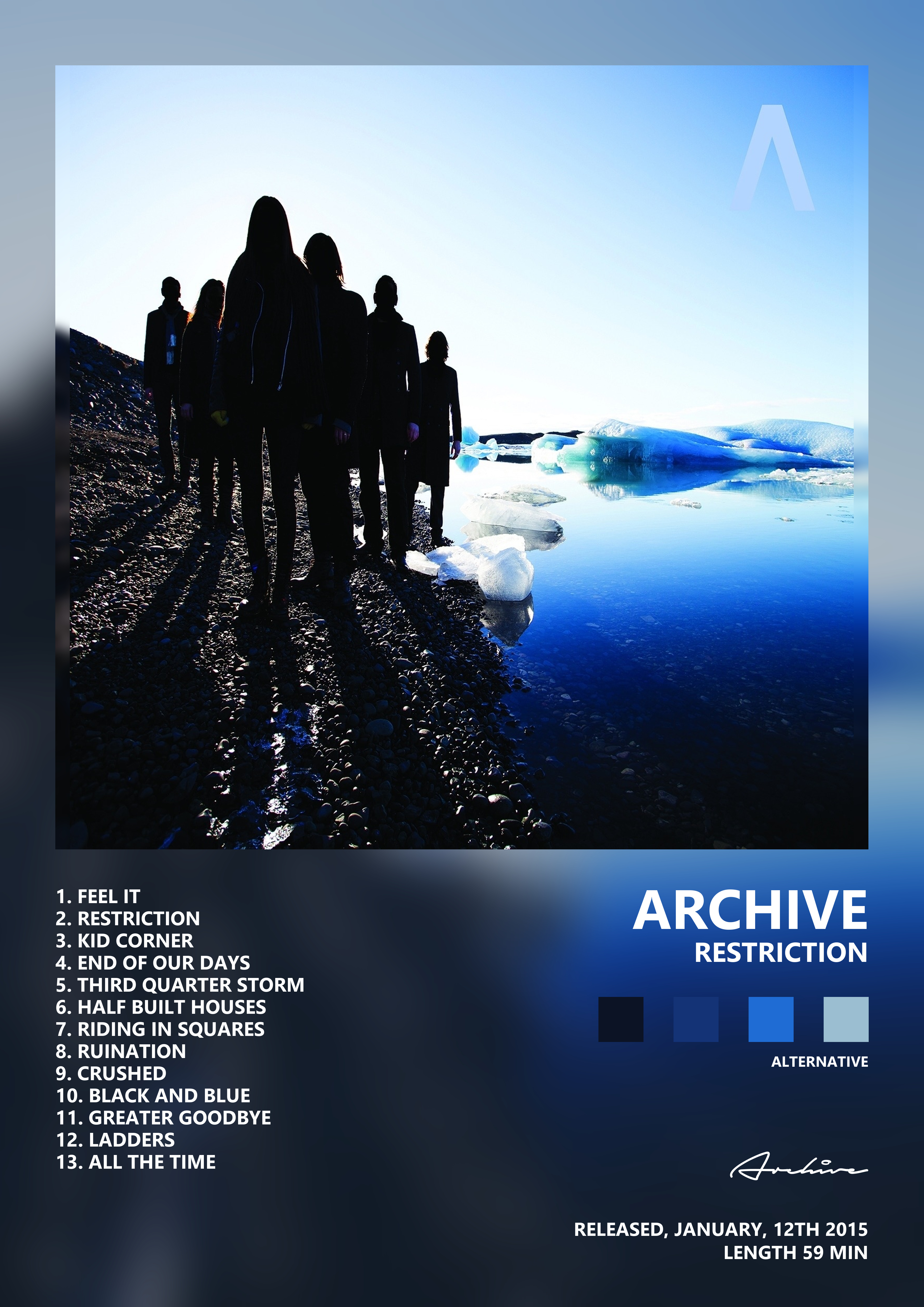 Music poster: Archive - Restriction