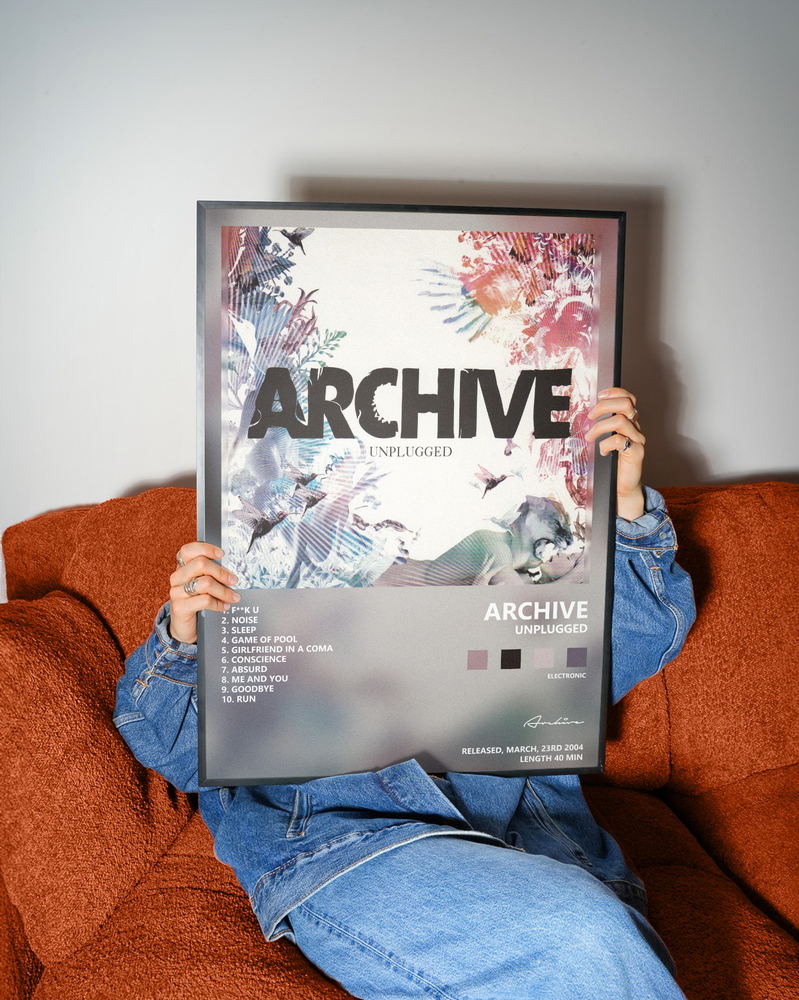Music poster: Archive - Unplugged