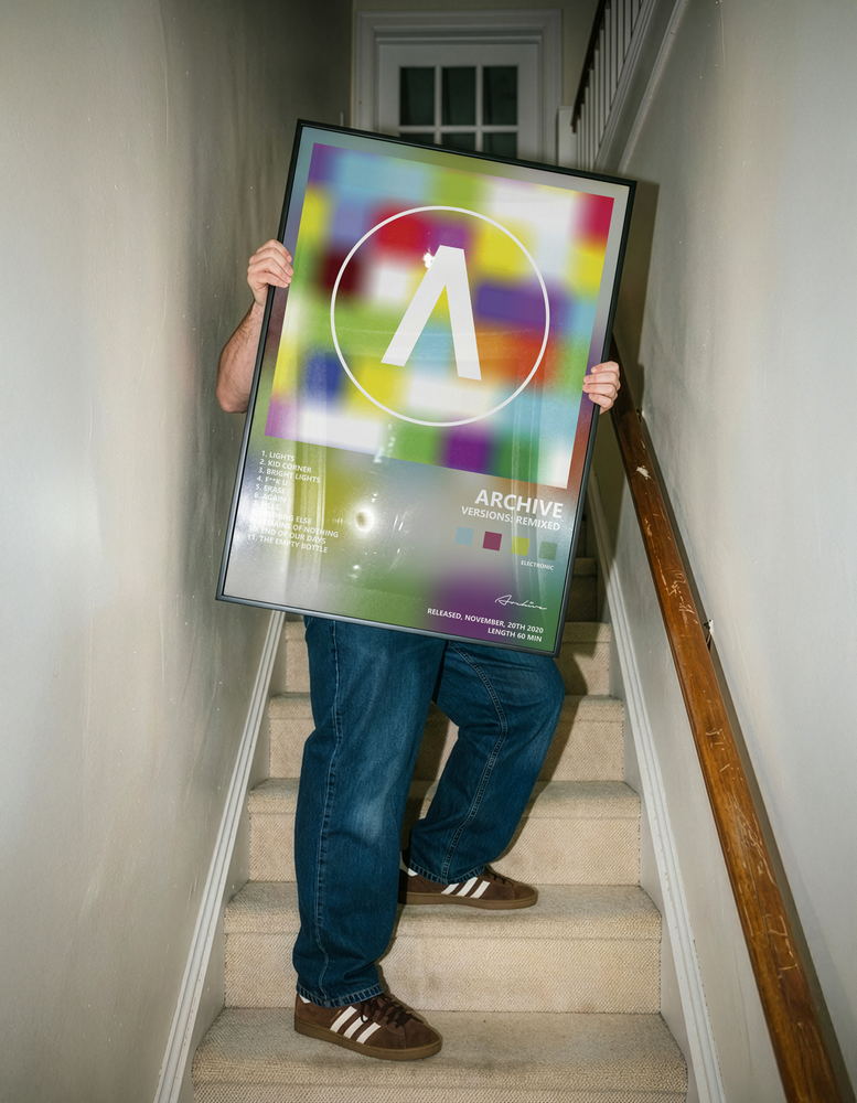 Music poster: Archive - Versions Remixed
