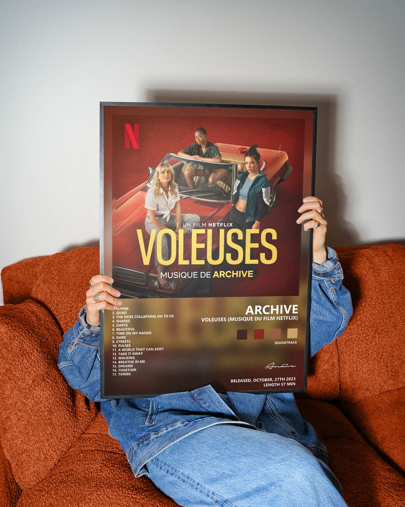 Music poster: Archive - Voleuses Musique Du Film Netflix
