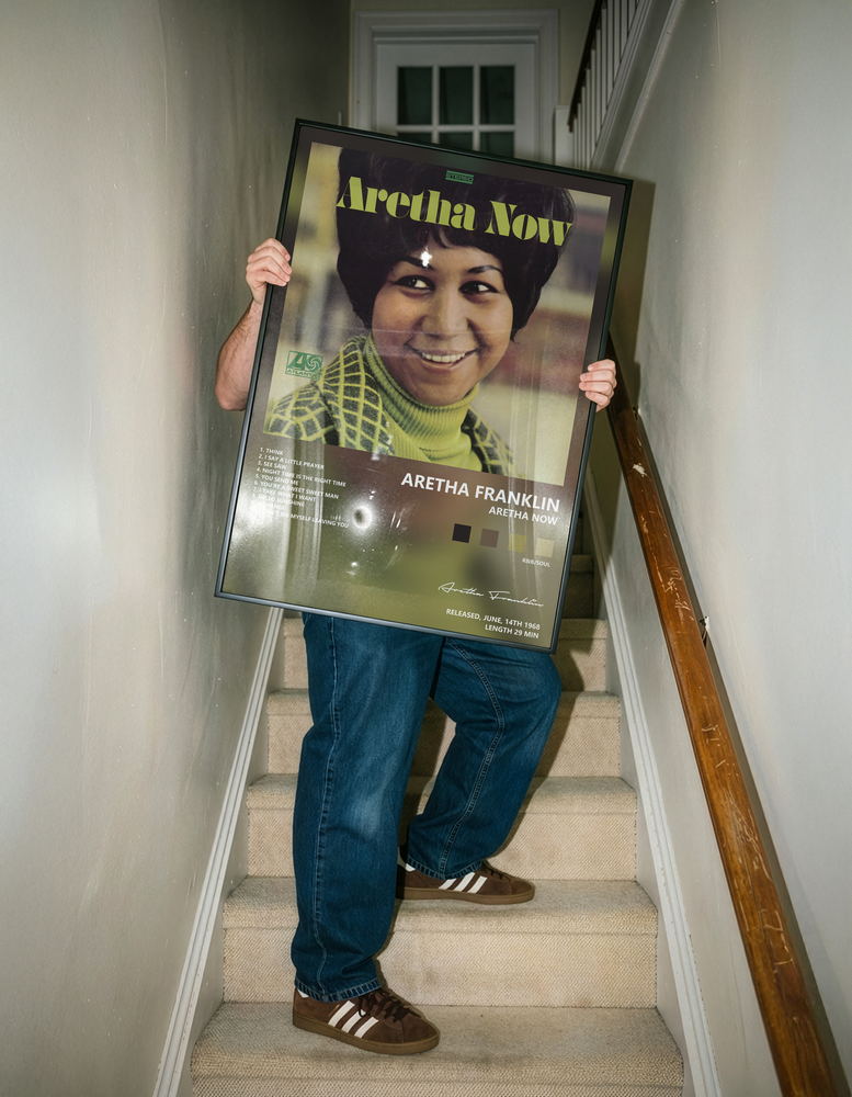 Music poster: Aretha Franklin - Aretha Now