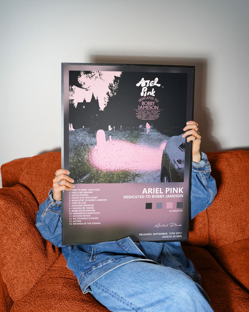 Music poster: Ariel Pink - Dedicated to Bobby Jameson