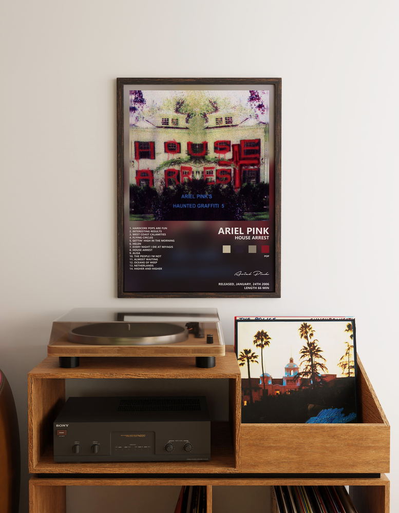 Music poster: Ariel Pink - House Arrest