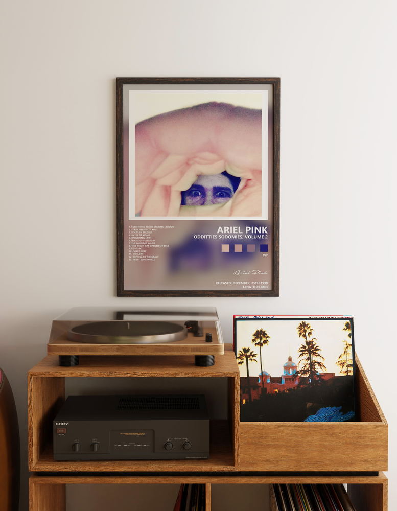 Music poster: Ariel Pink - Odditties Sodomies Volume 2