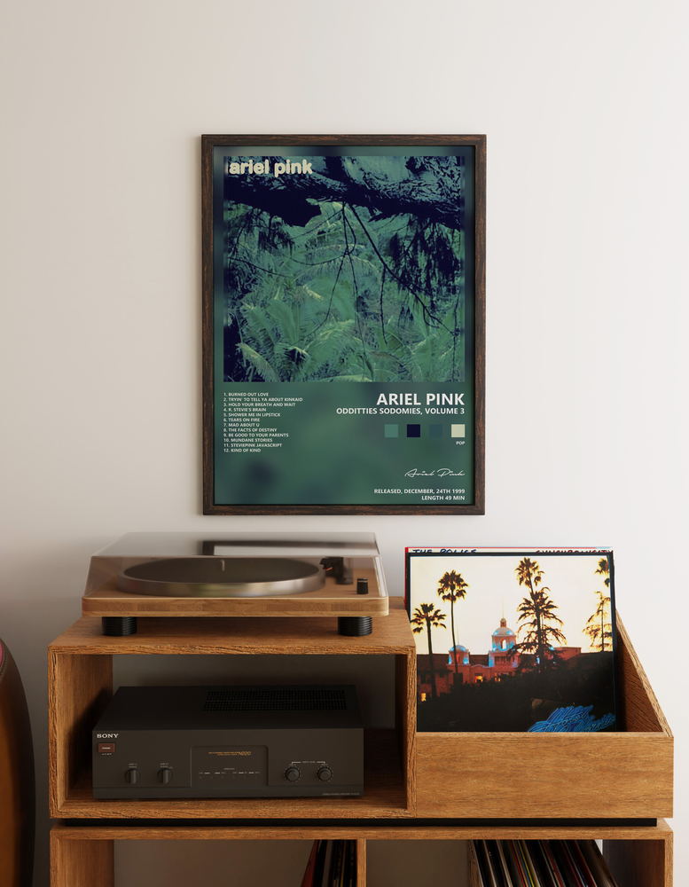 Music poster: Ariel Pink - Odditties Sodomies Volume 3