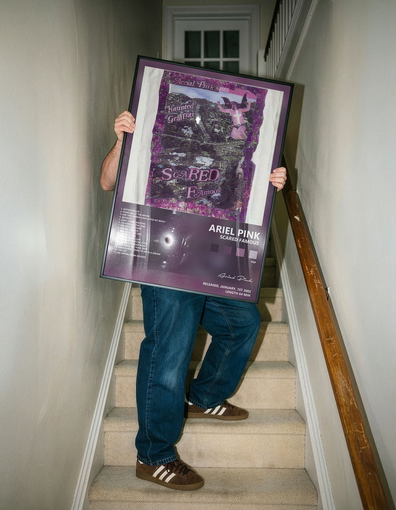 Music poster: Ariel Pink - Scared Famous