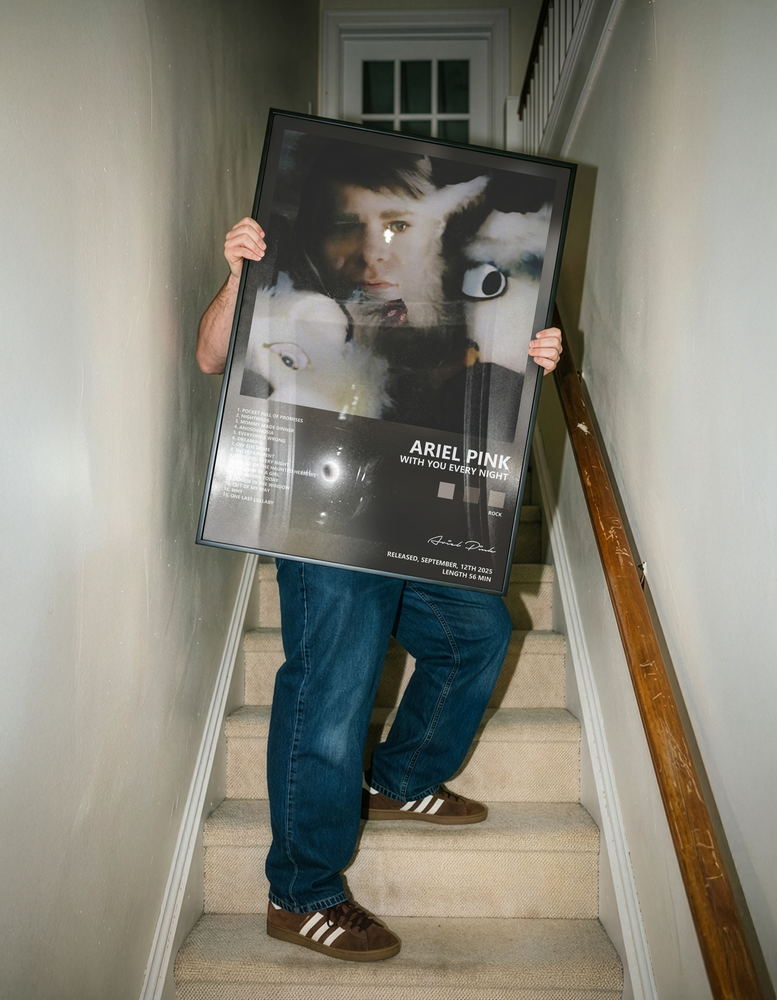 Music poster: Ariel Pink - With You Every Night