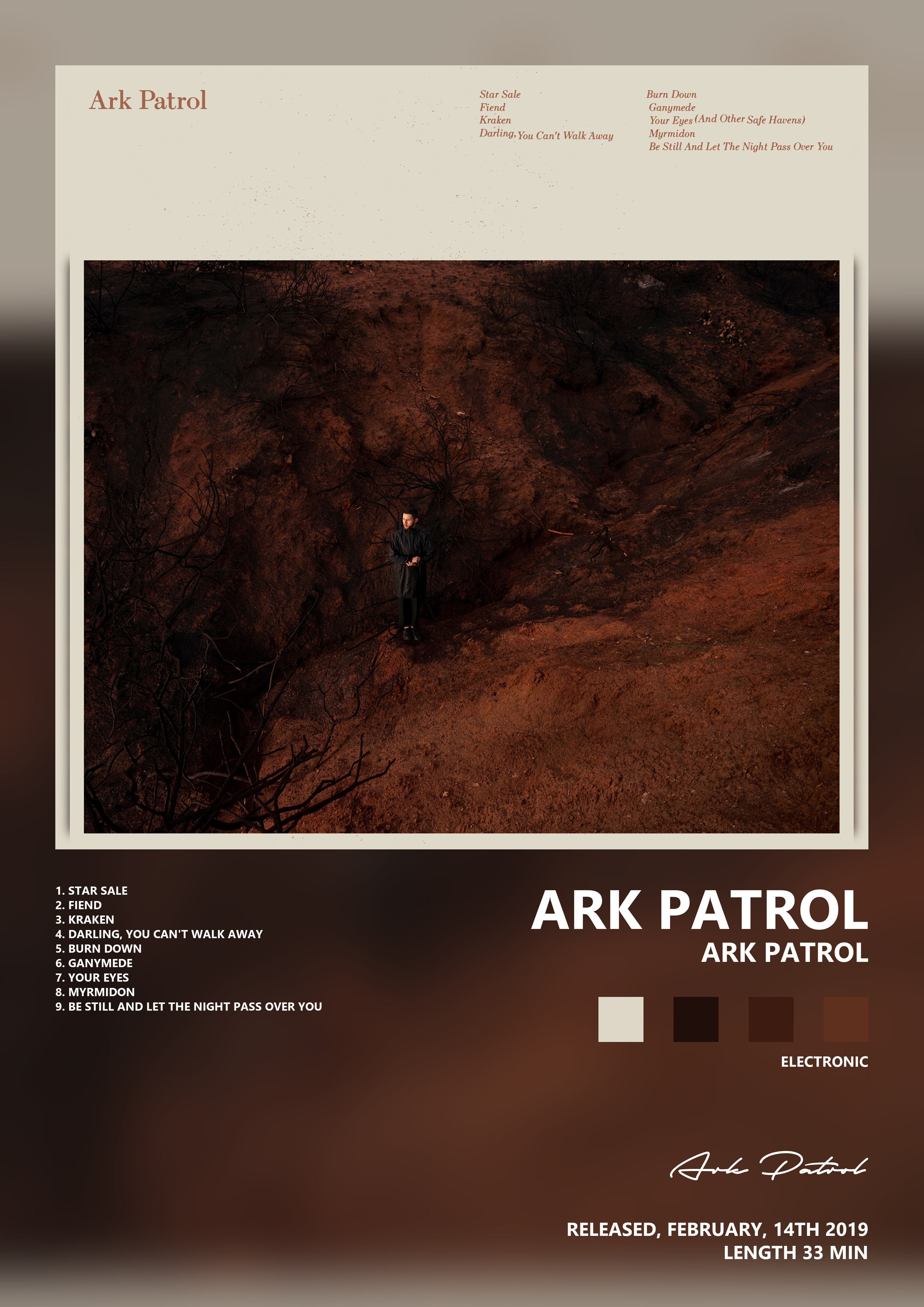 Music poster: Ark Patrol - Ark Patrol