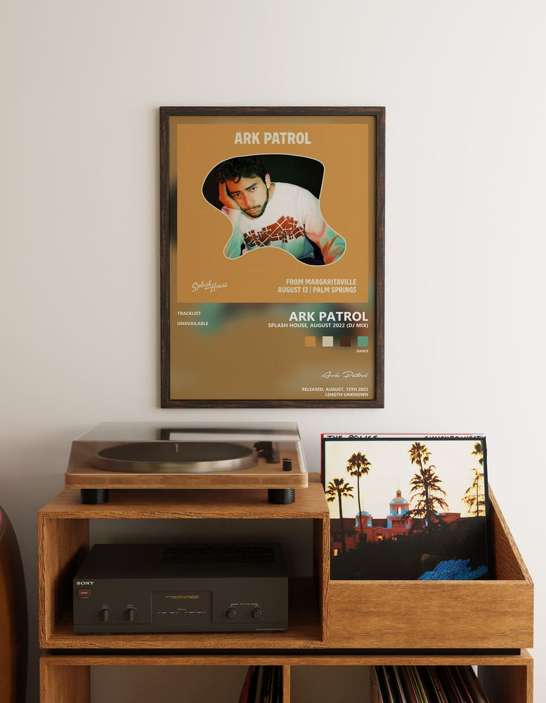 Music poster: Ark Patrol - Splash House August 2022 DJ Mix