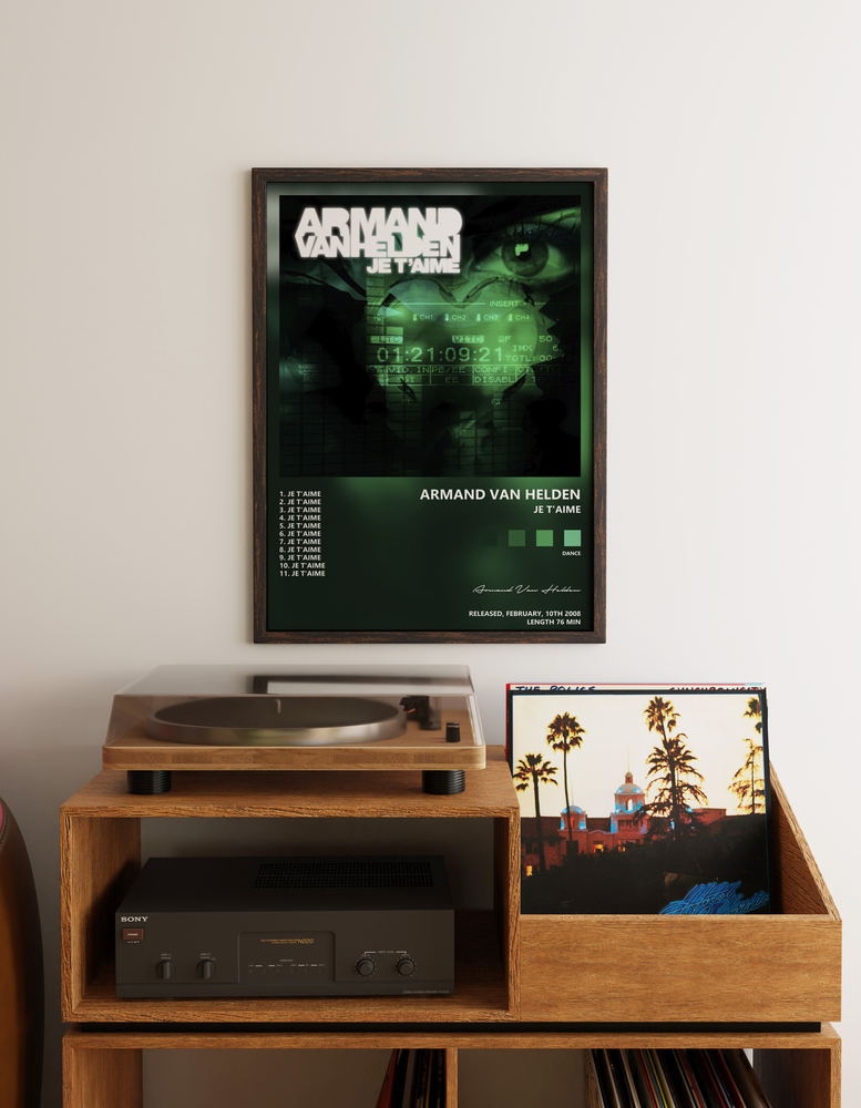 Music poster: Armand Van Helden - Je Taime