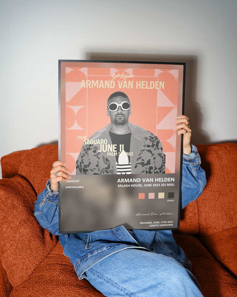 Music poster: Armand Van Helden - Splash House June 2023 DJ Mix