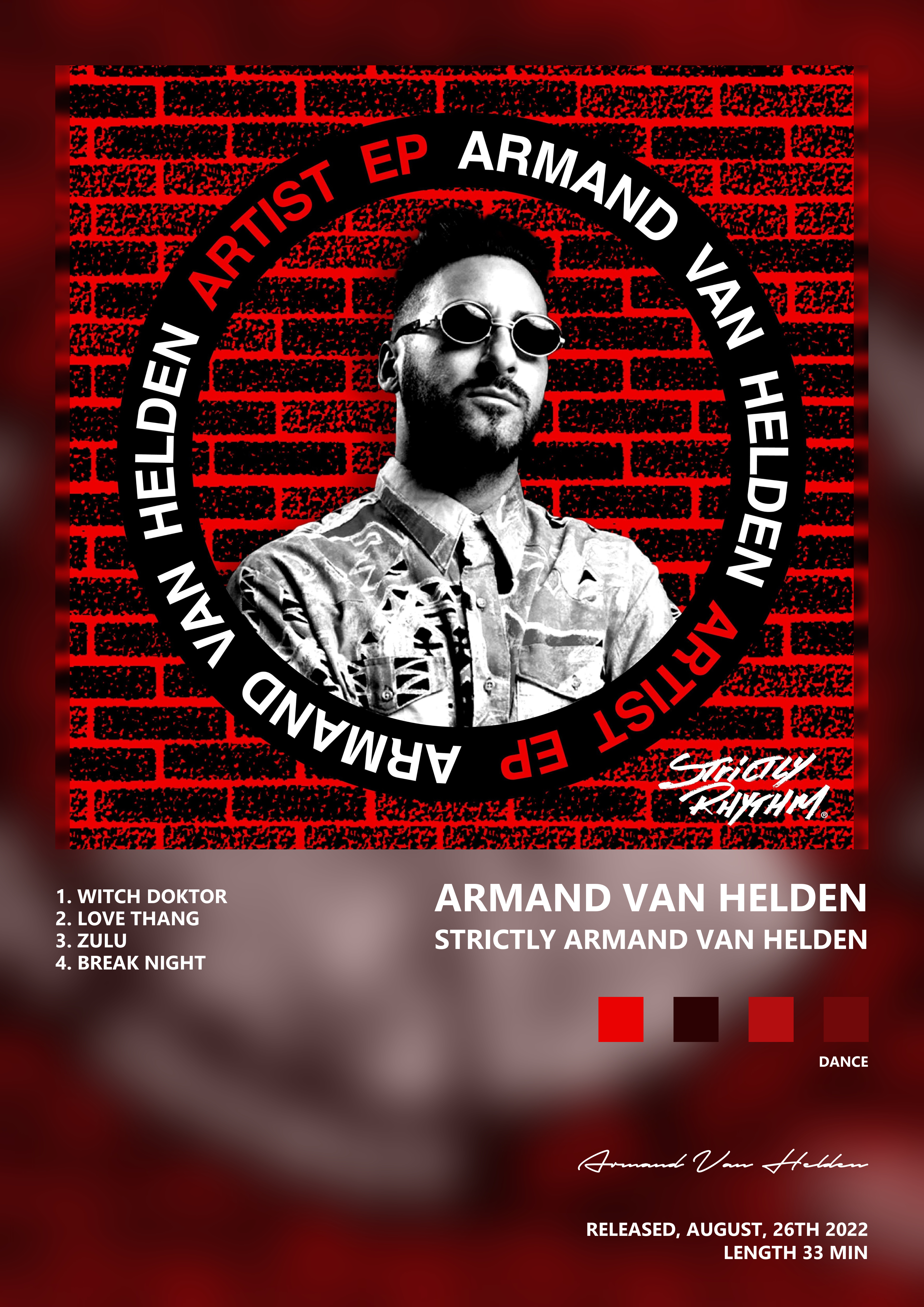Music poster: Armand Van Helden - Strictly Armand Van Helden
