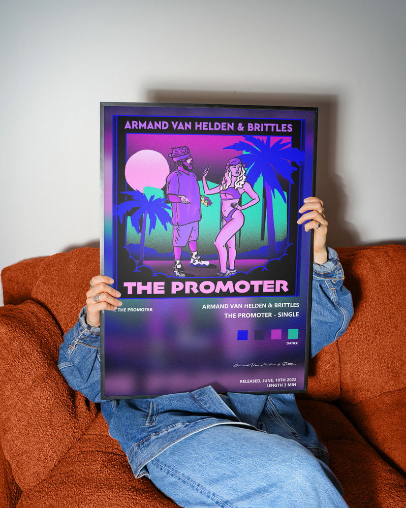 Music poster: Armand Van Helden Brittles - The Promoter - Single